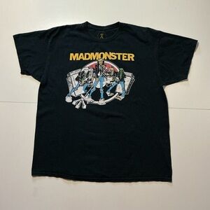 Mad Monster Party Rock Band Musical Horror Comedy Black Graphic S/S T-Shirt